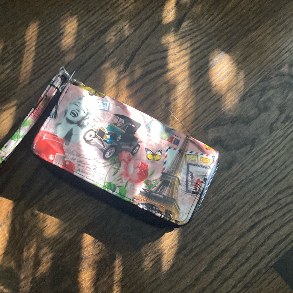 Colorful wallet Marilyn Monroe